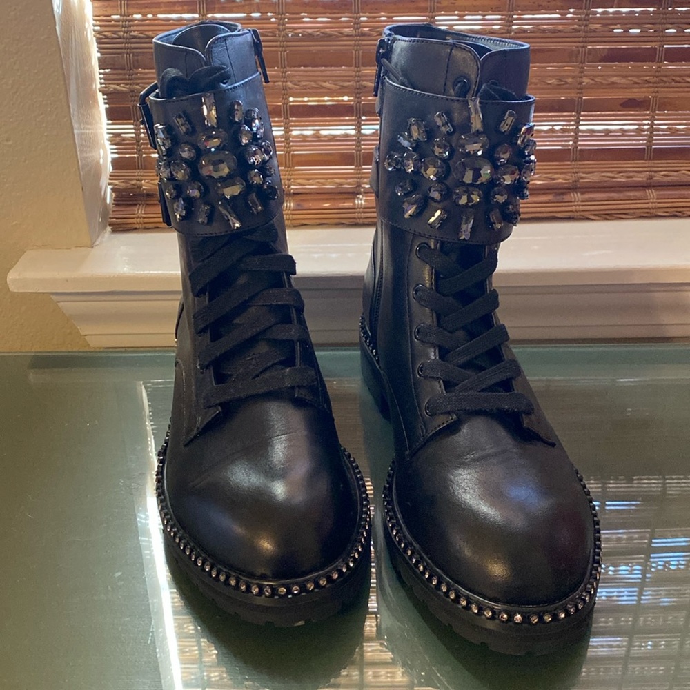 KURT GEIGER LONDON Stoop Boot Combat Boot
